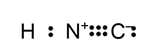 Lewis formula for hydrogencyanide