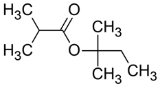 2-methylbutan-2-yl-2-methylpropanoate