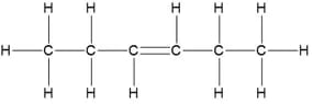 hex-3-ene-displayed